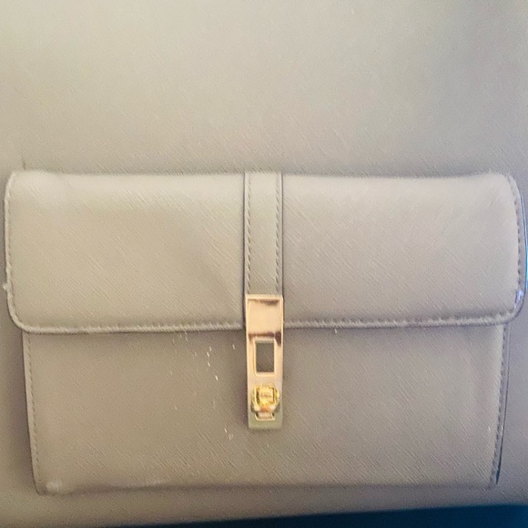 Kate Landry Lite Green (almost Gray)Faux Leather - Picture 4 of 10